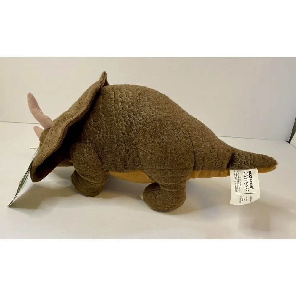 Kohls Cares Triceratops Dinosaur Plush Stuffed Animal‎ Little Golden Book W/ Tag